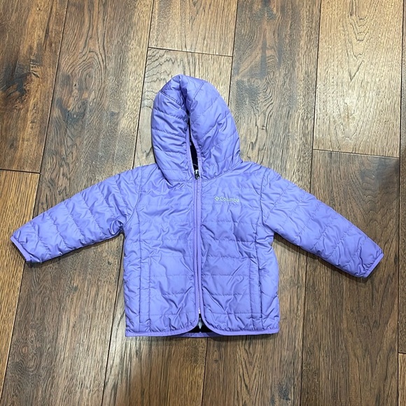 Columbia Fleece Winter Jacket Reversible 2T - Picture 1 of 4